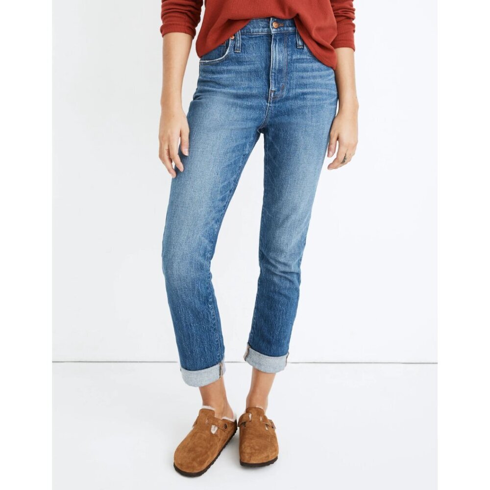 Madewell The High-Rise Slim Boyjean Size 27